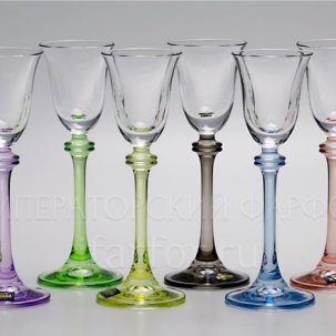 Набор рюмок для водки Арлекино 6/6 ALEXANDRA