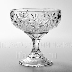 Ваза для конфет на ножке Perseus-nova Crystalite Bohemia 140 x 150 мм.