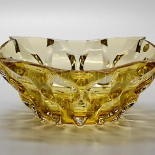 Ваза для фруктов Золотистый SAMBA BOHEMIA TREASURY