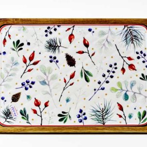 Доска сервировочная в подарочной коробке Календа Стандартная