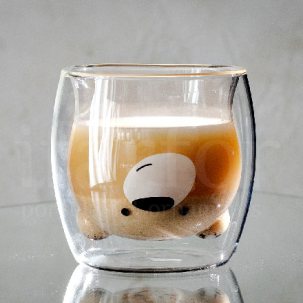 Стакан с двойным стеклом Михайло Потапович DOUBLE WALL