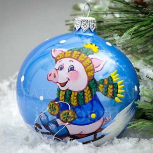 Елочная игрушка Шар