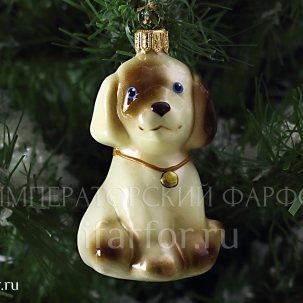 Елочная игрушка Собака Бим