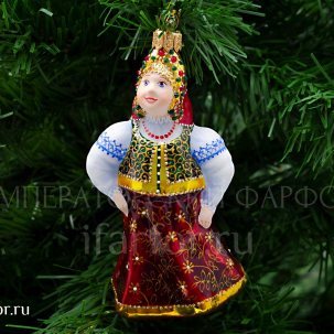 Елочная игрушка Марья-царевна Марья-царевна