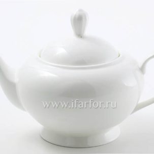 Чайник с крышкой Белый Галактика