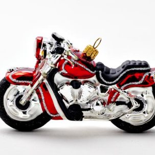 Елочная игрушка Мотоцикл