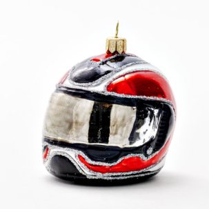 Елочная игрушка Мотошлем