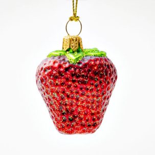 Елочная игрушка Клубника