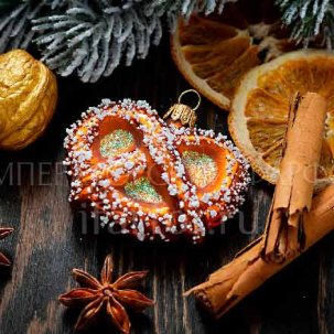 Елочная игрушка Кренделёк Претцель