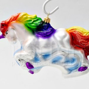 Елочная игрушка Единорог