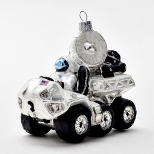 Елочная игрушка Марсоход с астронавтом