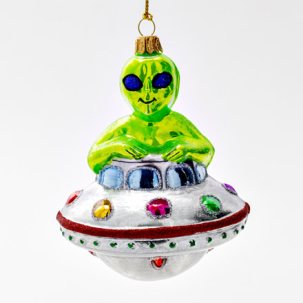 Елочная игрушка Инопланетянин
