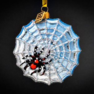 Елочная игрушка Паутина