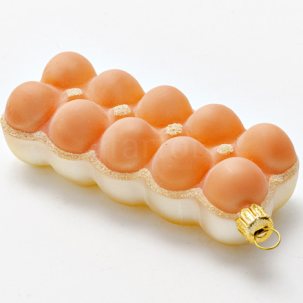 Елочная игрушка Лоток с яйцом