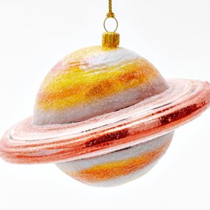 Елочная игрушка Планета Сатурн