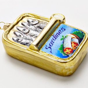 Елочная игрушка Консервированные сардины