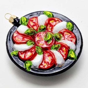 Елочная игрушка Салат Капрезе