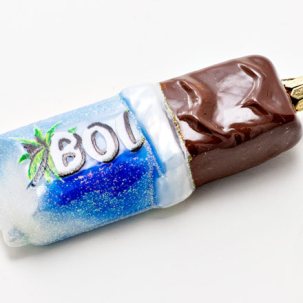 Елочная игрушка Шоколадный батончик Bounty 40 x 115 мм.