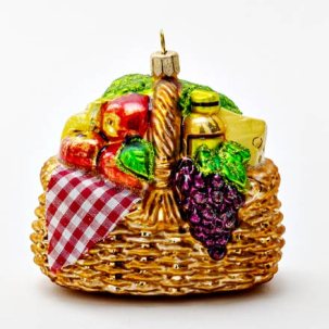 Елочная игрушка Корзина для пикника