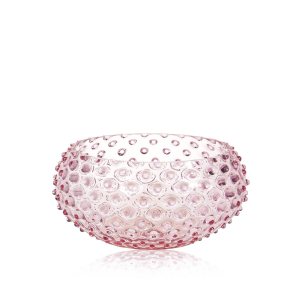 Ваза для фруктов Розовый Hobnail Tapas 230 x 100 мм.