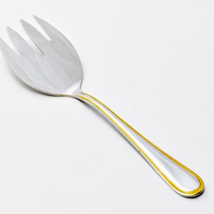 Столовый прибор для рыбы Рапсодия с декоративным покрытием Вилка для раскладки рыбы