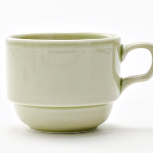 Чашка чайная Акварель (бежевый) Браво