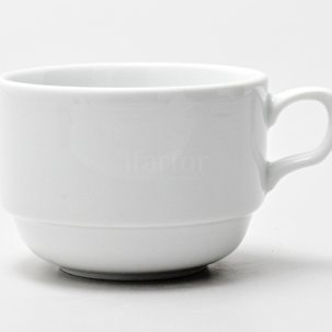 Чашка чайная Белый Браво