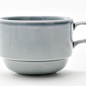 Чашка чайная Акварель (темно-серый) Браво