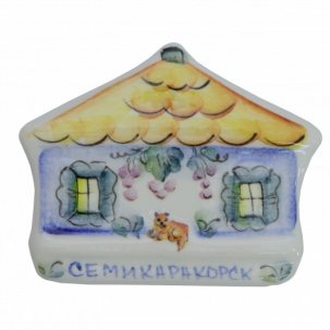 Магнит Домик 80 x 10 мм.