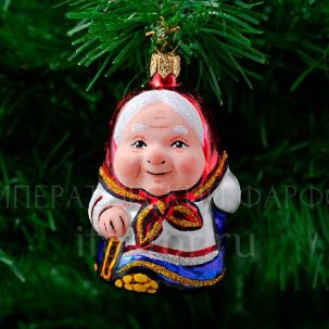 Елочная игрушка Бабка Сказка про Репку