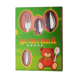 Набор 3М-23 детский столовый(ложка и вилка ст.,ложка чайная)