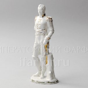 Скульптура Андрей Болконский Война и мир. Андрей Болконский белый с золотом