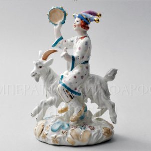 Скульптура Скоморох на козле