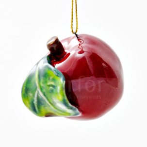 Елочная игрушка Яблоко Ранетка
