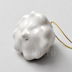 Елочная игрушка Патиссон мини