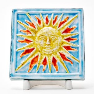 Изразец малый Солнце 1