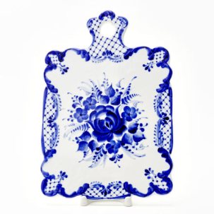 Доска для сыра Гжель