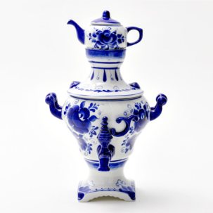 Самовар Гжель