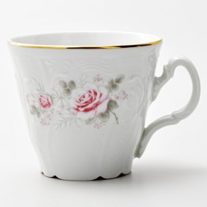 Чашка чайная Бернадотт Серая роза золото Бернадотт ведерка