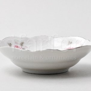 Салатник Бернадотт Серая роза платина Бернадотт