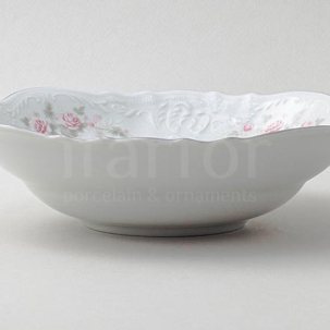 Салатник Бернадотт Серая роза платина Бернадотт