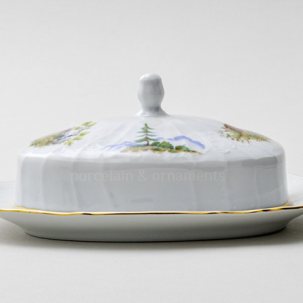 Масленка и крышка Бернадотт Охота Бернадотт