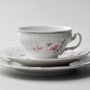 Комплект трехпредметный Бернадотт Серая роза платина 1/3 Бернадотт