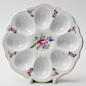 Поднос для яиц Корона Полевой цветок Корона Круглый лоток на 8 яиц