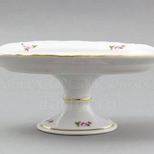 Блюдо на ножке Полевой цветок Корона