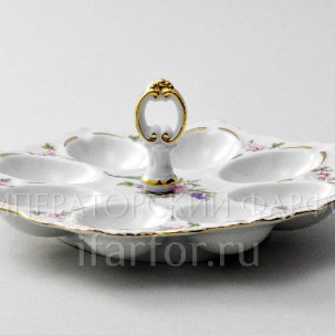 Поднос для яиц Корона Полевой цветок Корона Круглый лоток на 8 яиц