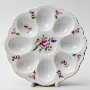 Поднос для яиц Корона Полевой цветок 1 Корона Круглый лоток на 8 яиц