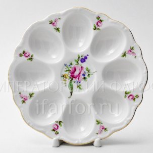 Поднос для яиц Корона Полевой цветок 2 Корона Круглый лоток на 8 яиц