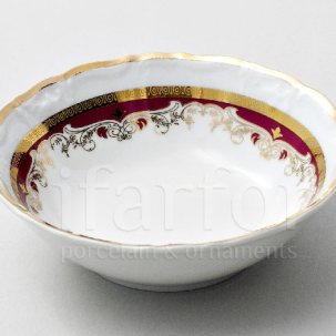 Салатник Красная лилия Мария Луиза