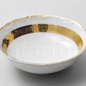 Салатник Золотая лента Мария Луиза